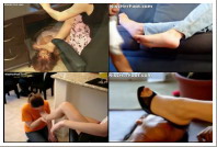 foot domination - samples video clip
